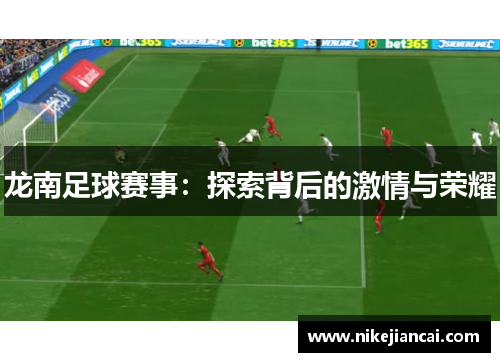 龙南足球赛事：探索背后的激情与荣耀